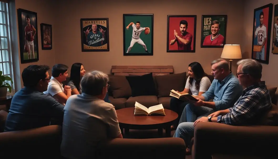 A variety of sports books that hold potential for lively discussions.